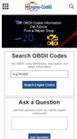 Mobile Screenshot of engine-codes.com